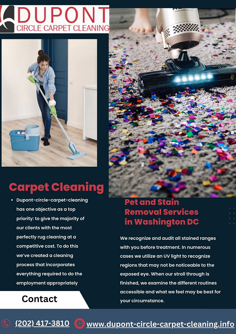 Carpet Cleaning Services by Dupont Circle Carpet Cleaning on Dribbble