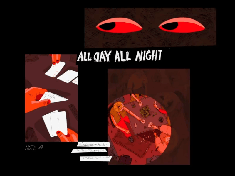 Big game 2d animation animation character frame by frame illustration inspiration loop motion graphics texture typography