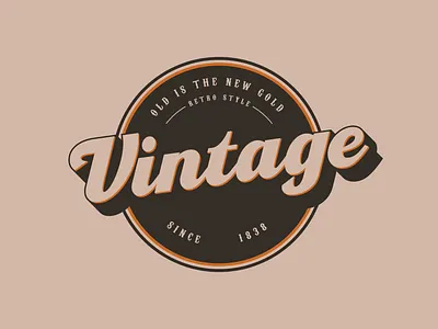 Vintage | Retro Style branding coffee logo creative custom logo designer eye catchy illustration illustrator logo logo design minimalistic old school retro retro logo retro style unique vibe vintage vintage logo vintage style