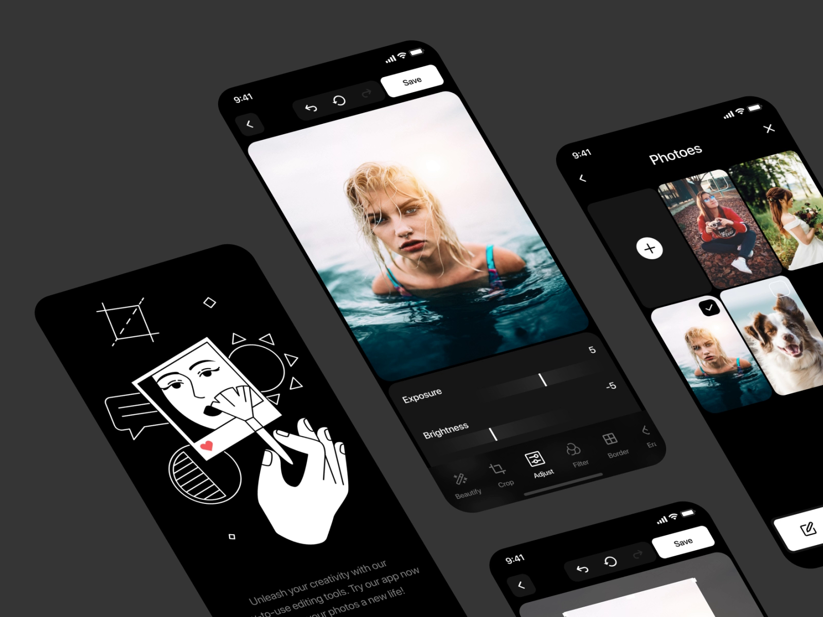 Retouch App Interaction By Taras Migulko For Emote On Dribbble