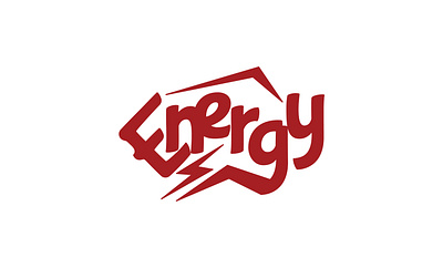 Energy Logo 3d branding design graphic design illustration logo typography ui ux vector