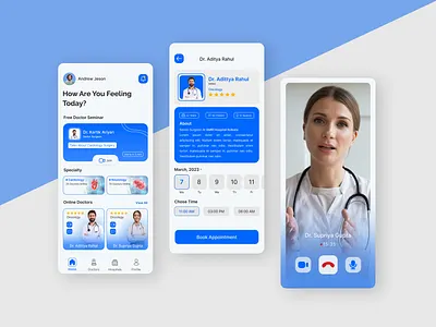 Online Doctor Mobile App app design trends branding colorful design colorfull creative design design doctor app dribbble best shot graphic design hello dribble illustration logo mobile app mobile app design new design trends online doctor app ui ui ux website trends