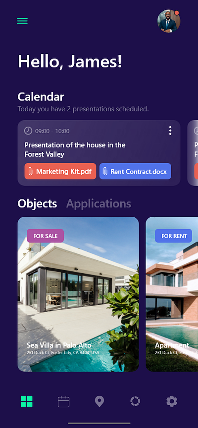 Property dealing App design figma mobile app ui ui ui ux