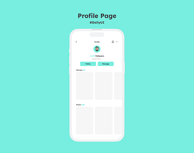 Profile Page UI/UX by Kenneth Lowe on Dribbble