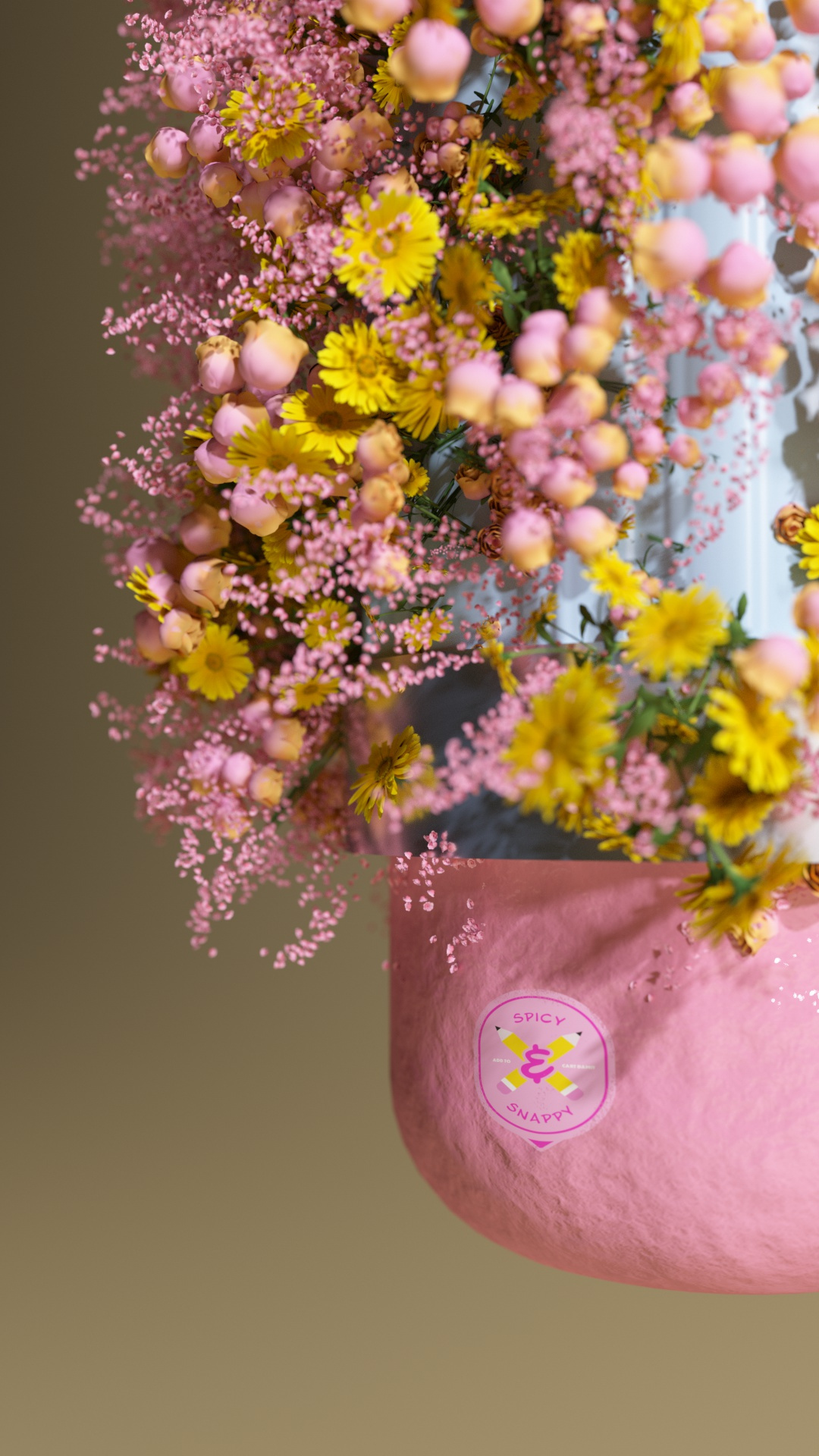 Spicy & Snappy (The Pencil Project) 3d 3dart c4d floral pencil render