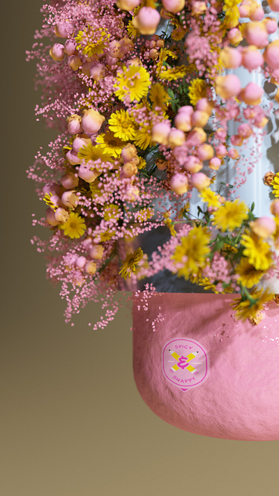 Spicy & Snappy (The Pencil Project) 3d 3dart c4d floral pencil render