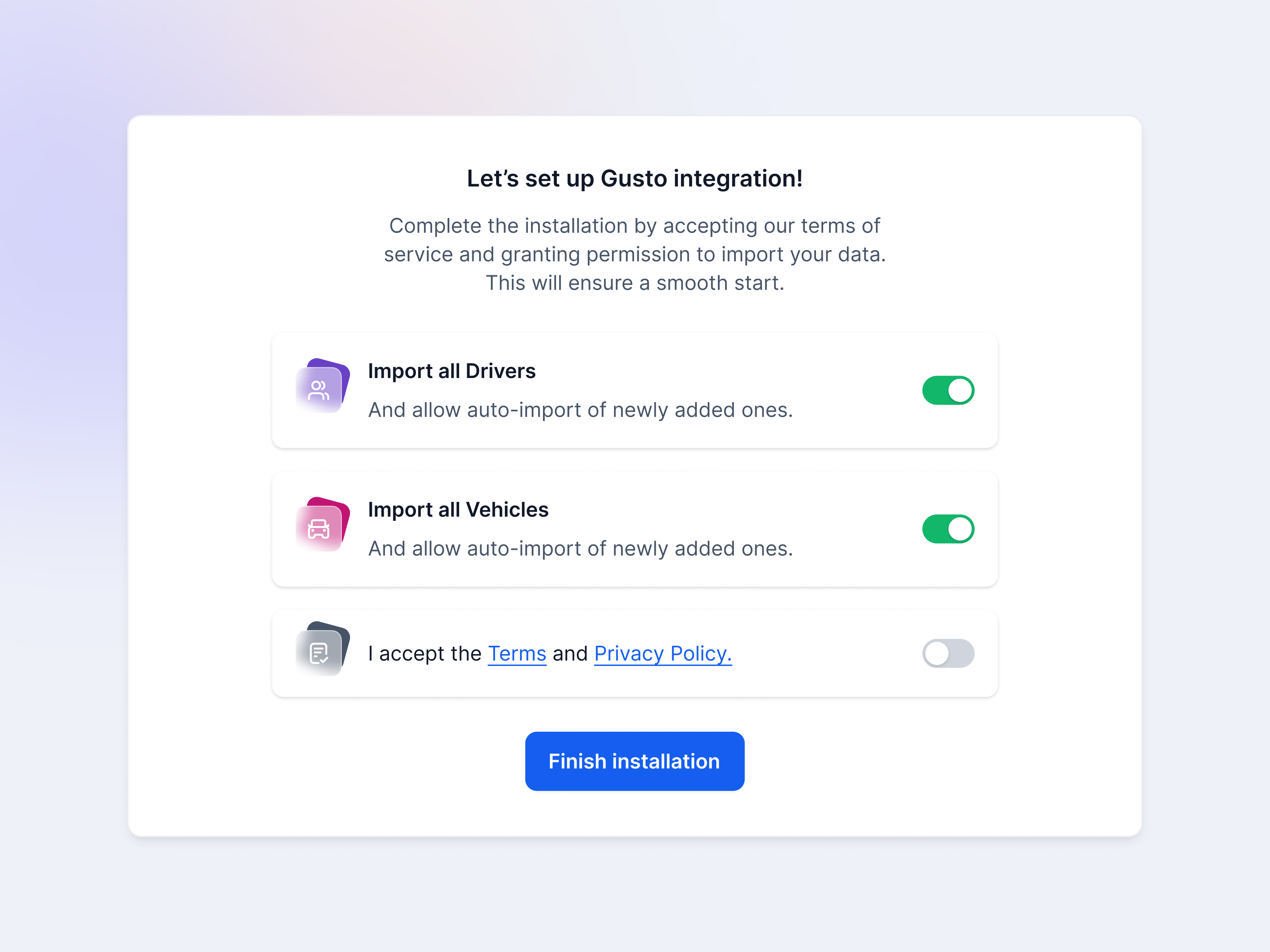 Onboarding checklist ai apollo app integration compliance compliance process complicore crm finish installation hubspot integration onboarding salesforce set up setting up settings shopify shopify marketplace toggle workflow zoominfo
