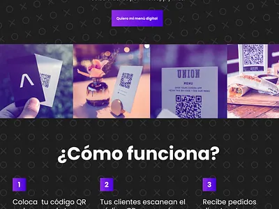 PLATILLOSDIGITALES.MX branding food landing page ui web web page