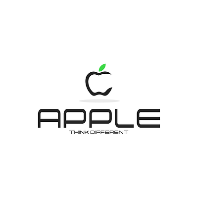 Apple Logo Redesign branding design graphic design illustration logo typography vector