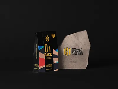 h4 Coffee brand branding cafe coffee company company logo corporatedesign design illustration logo logodesign monogrampixel