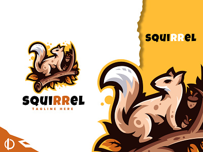 Squirrel Logo Design abstract animation art brand identity branding character creative design graphic design illustration illustrator ilustrations logo logodesign mascot logo modern squirrel ui vector