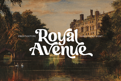 Royal Avenue 70s branding classic design display display font fancy font groovy letters logo logotype retro stylish type typography vintage