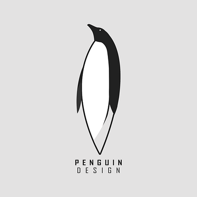 Penguin Logo Design branding design graphic design illustration logo typography vector