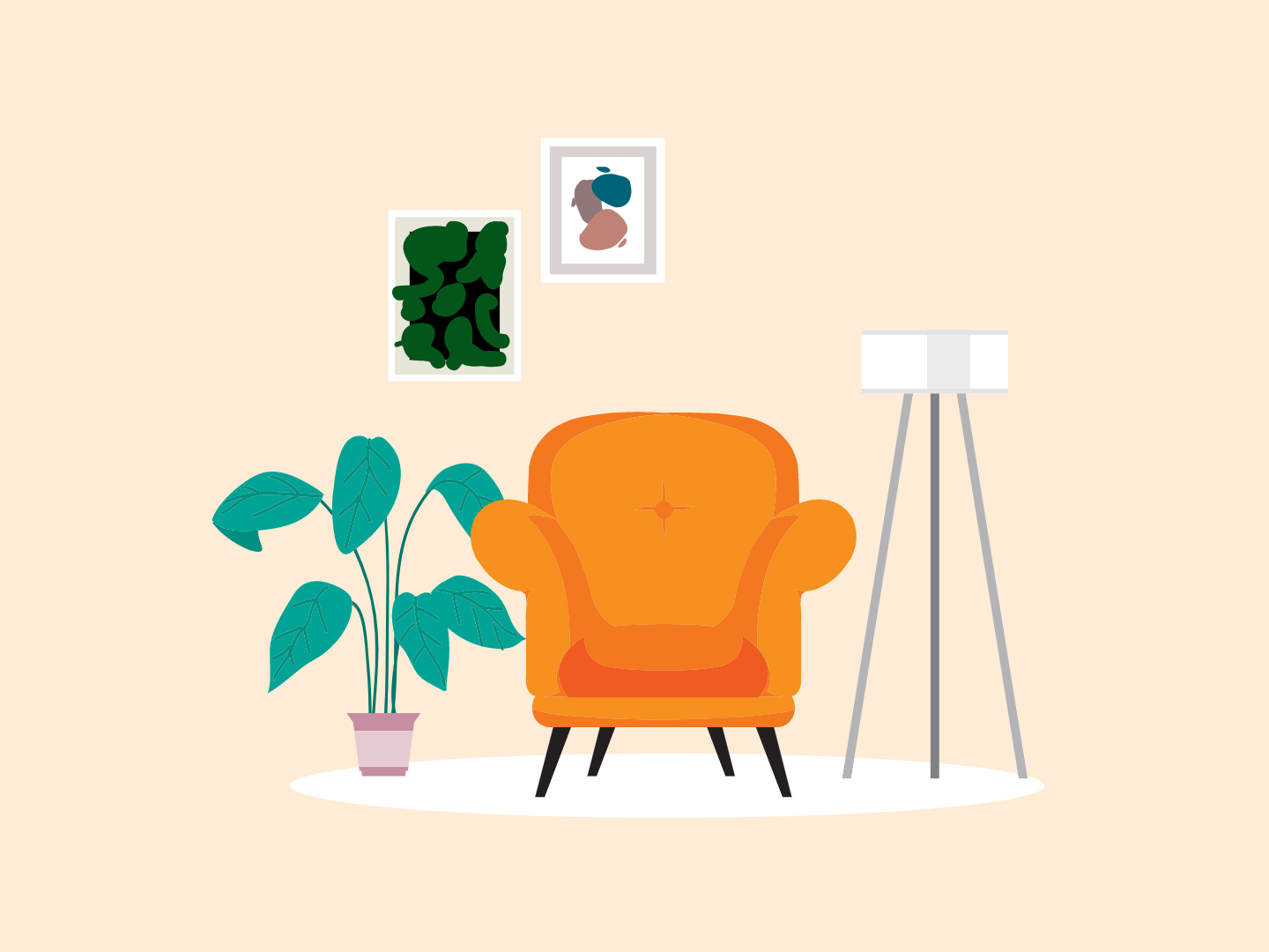 Living Room Animation by Yash Moon on Dribbble