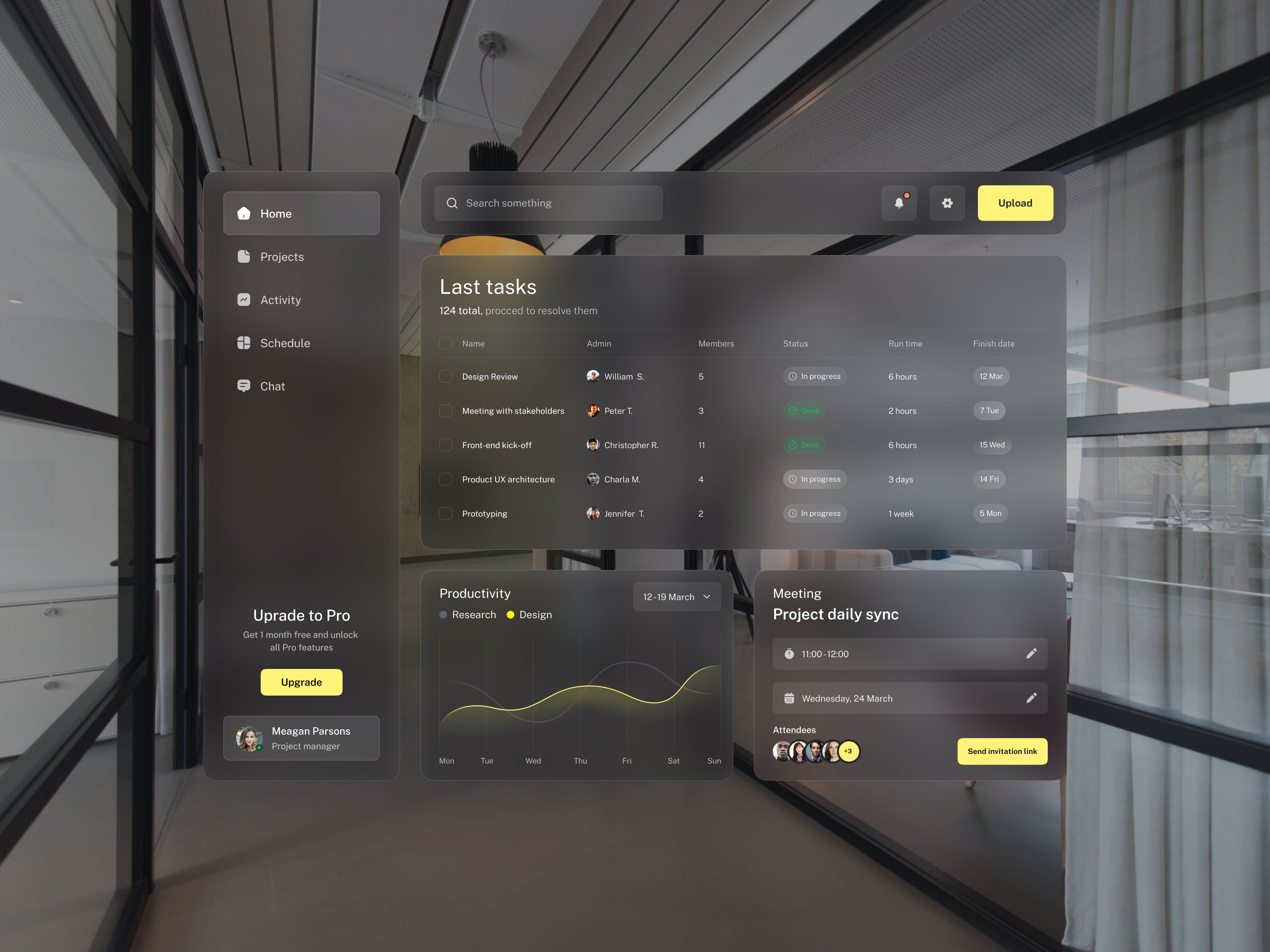 Project Management Dashboard banking dashboard dashboard design design interface design management dashboard ui ui ux design ux