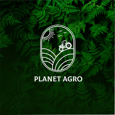 Organic Agriculture Nature Inspired Logo Concept