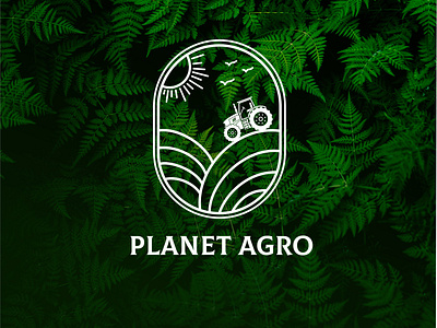 Organic Agriculture Nature Inspired Logo Concept