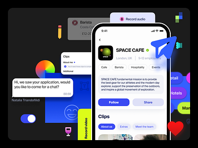 Product Design and Branding for the future of GenZ Employment app branding design digitalproduct genzdesign graphic design hiringplatform productdesign ui ux vector web