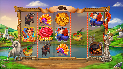 Set of slot symbols animation for the Corrida de toros slot game animation corrida corrida game corrida symbols design game digital art gae designer gambling game art game design graphic design motion graphics slot design slot machine symbol design symbols animation symbols art toreo toreo slot toreo symbols