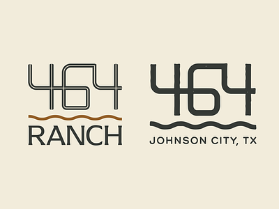 464 Ranch - Branding branding graphicdesign identitydesign landdevelopment lettering logo realestate