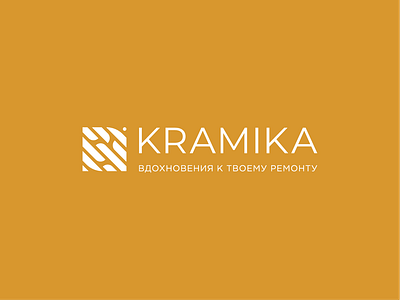 Kramika brand branding design graphic design home identity logo logotype vector