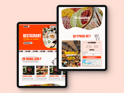 🍽️ Restaurant Template for Framer 🔨 framer illustration logo restaurant template ui ux web