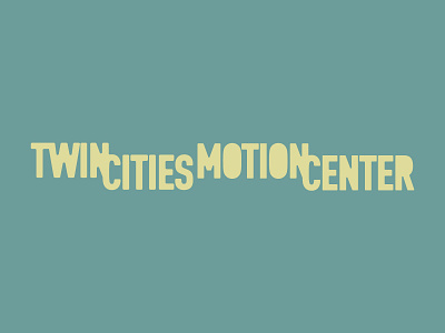 twin cities motion center branding design graphic design logo vector