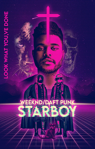 THE WEEKND Poster by Julian Plaar on Dribbble