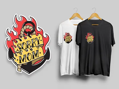 Flamey design digitalillustration drawing graphicdesign illustration illustration art illustrator sorrymom sticker stickerdesign tshirt tshirtdesign