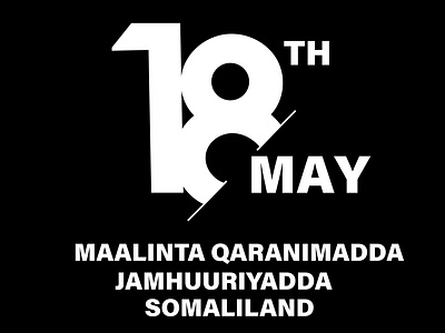 18th May Somaliland 2023 awdal borama branding business cards design graphic design hargeisa illustration logo midfog motion graphics sannad guurada 32aad somaliland t shirts ui xusla 18ka may