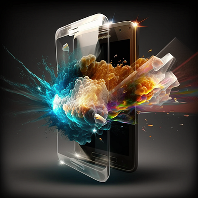 2 &3D MOTION PHONE app design graphic design ui ux