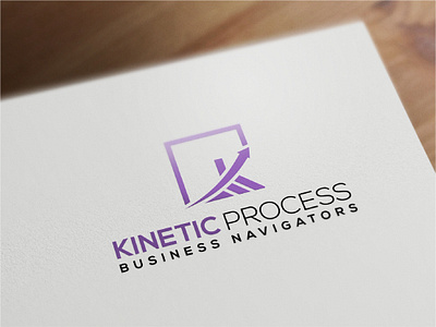 Kinetic Process Logo Design branding design graphic design logo typography vector