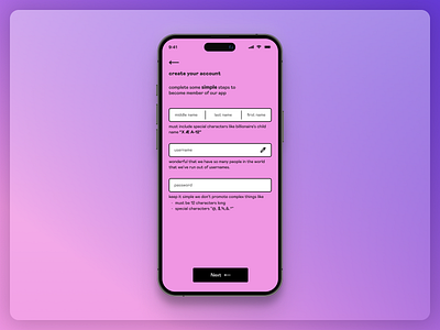 Account Details- Bad UX 3d animation badux branding dark design graphic design illustration logo neobrutalism pink typography ui vector