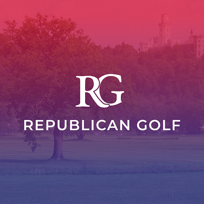 Republican Golf Logo golf monogram logo logo logomonogram monogramlogo republican golf logo rg monogram