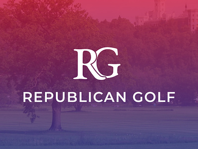 Republican Golf Logo golf monogram logo logo logomonogram monogramlogo republican golf logo rg monogram