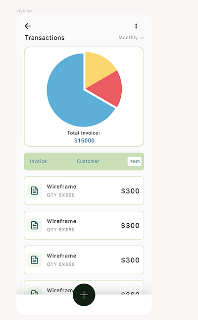 Invoice dailyui design ui