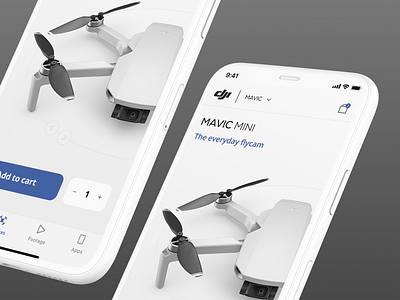 Drone store concept app appdesign dailyui design ecommerce figma mobile ui ux uxdesign uxui