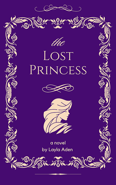 The Lost Princess Cover Art design graphic design illustration typography vector