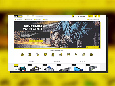 Hardware E-Commerce animation design desktop e commerce ecommerce hardware icons menu prototype shopping tools ui ux website