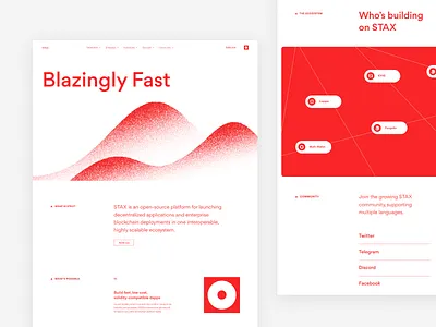 Blockchain Website Design - Style Exploration blockchain blockchain site blockchain website branding creative direction cryptocurrency cryptocurrency website design style minimal minimal design minimal illustration minimal website typography ui user interface web design website website design