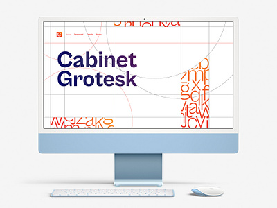 Cabinet Grotesk Font, Web UI design ui