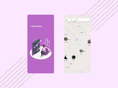 Daily UI: Day 020- Location Tracker ui ux