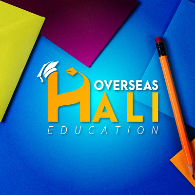 HALI OVERSEAS EDUCATION 3d ad adobe adobephotoshop animation app branding design graphic design illustration logo motion graphics ui vector