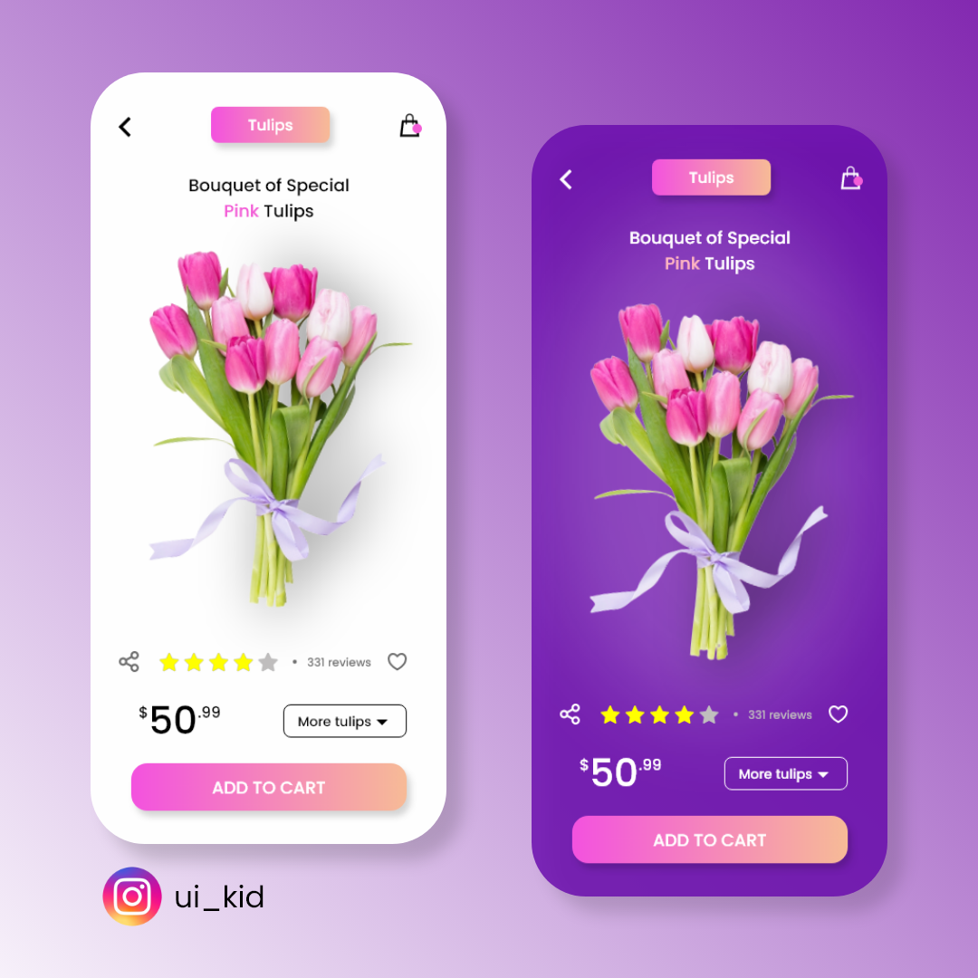 Flower Bouquet Shop UI concept by Vijay Kumar Kanumuri on Dribbble