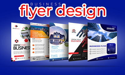 Business Flyer Design corporate flyer design flyer graphic design illustration logo poster