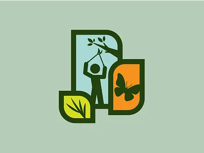 Native Habitat Restoration Crew Logo alabama horticulture landscaping logo logodesign parks restoration stateparks