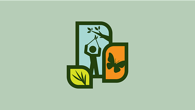 Native Habitat Restoration Crew Logo alabama horticulture landscaping logo logodesign parks restoration stateparks