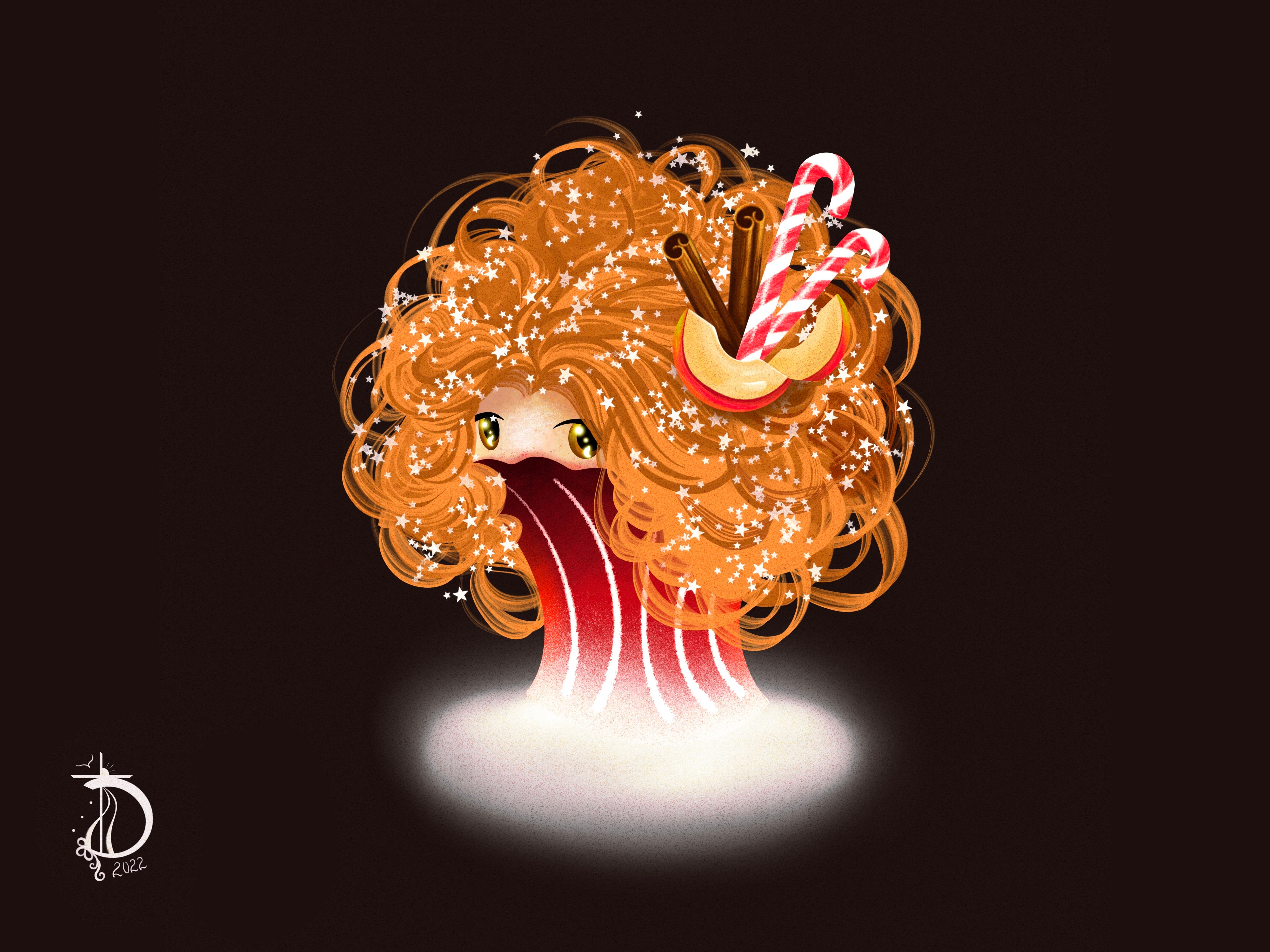 Camel Muffin apple book illustration candy cane character christmas cinnamon cinnamon rolls cupcake cupcakes illustration muffin muffins