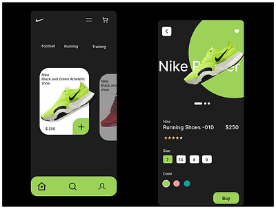 Shoe Store App app design design figma shoeappdesign ui ux ux design