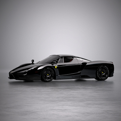 Ferrari Enzo | 3D image 3d animation c4d car cinema4d colors design graphic design illustration octane ui